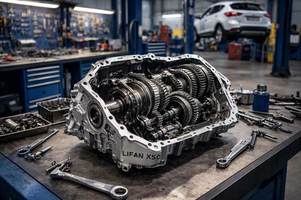 تصویر تعمیر گیربکس لیفان x50