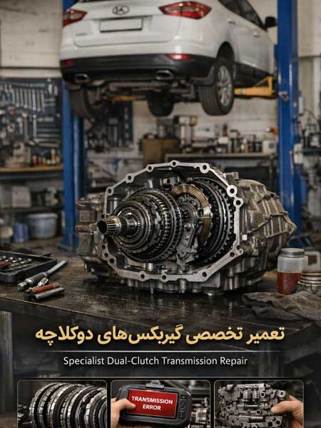تصویر ساختار گیربکس دوکلاچه جک S5